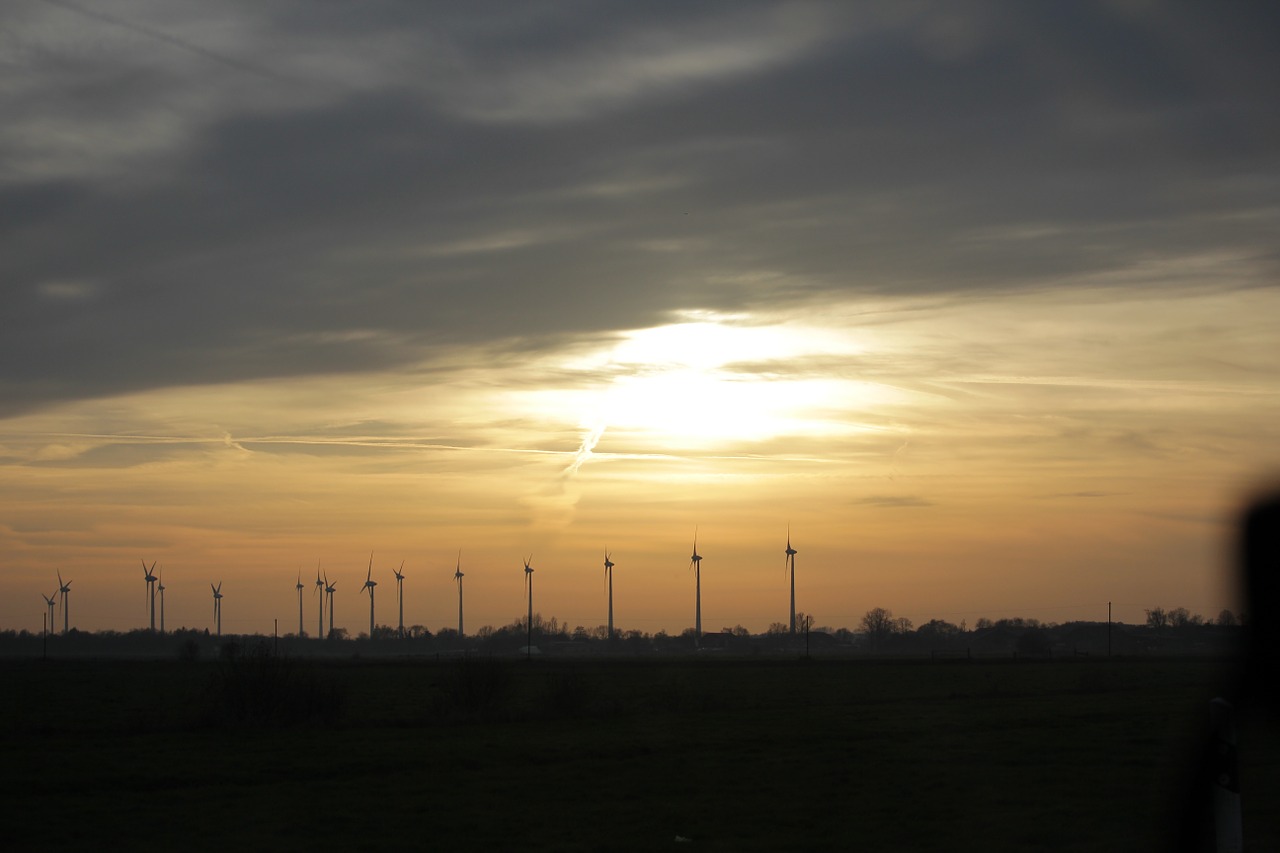 wind park, wind energy, wind turbines